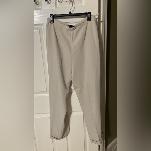 Ann Taylor Women's Light Tan Pantsuit Blazer set - Picture 9 of 9